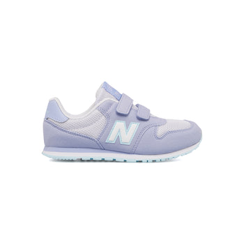 Scarpe da ginnastica lilla da bambina con dettagli azzurri New Balance 500, Brand, SKU s343000093, Immagine 0